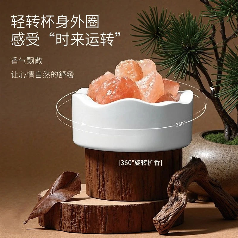 Premium Crystal Aroma Diffuser Stone Gift Set, Long Lasting Home Fragrance Ornament, Odor Eliminator for Bathroom