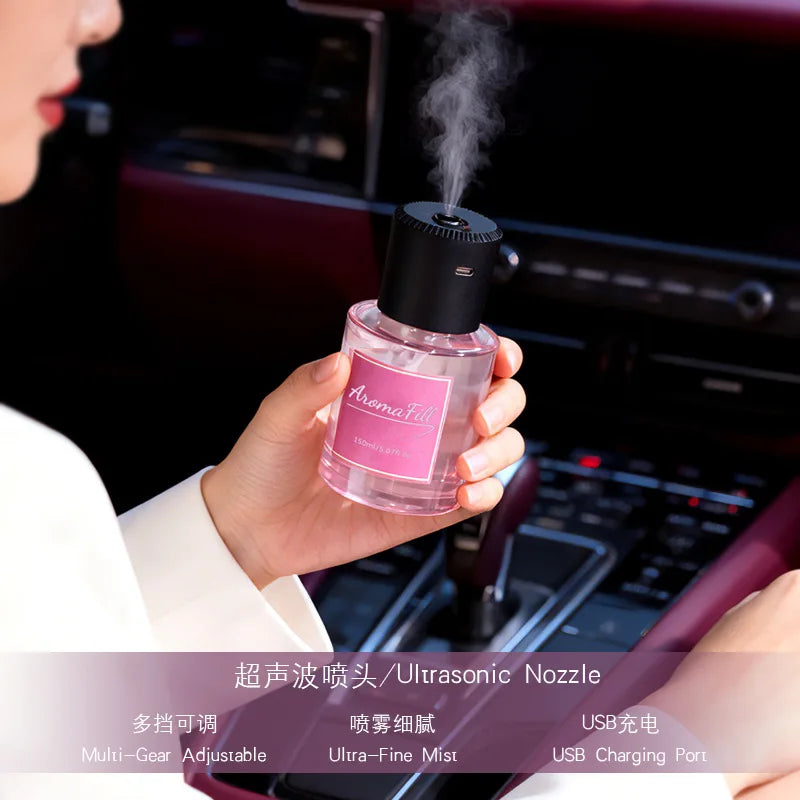 Smart spray car aromatherapy essential oil fragrance diffuser home indoor fireless aromatherapy ornament