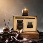 Vintage aromatherapy essential oil gift box set, high-end aromatherapy candle ornament, home fragrance for men