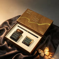 Vintage aromatherapy essential oil gift box set, high-end aromatherapy candle ornament, home fragrance for men