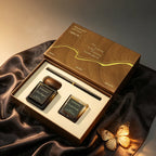 Vintage aromatherapy essential oil gift box set, high-end aromatherapy candle ornament, home fragrance for men